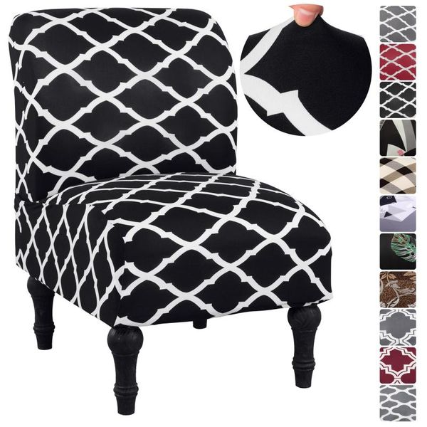

armless chair cover slipper dining seat slipcover spandex removable home decor covers