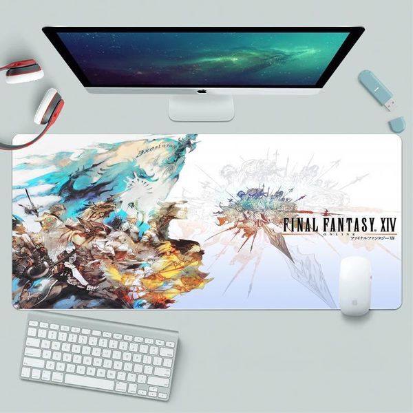 

mouse pads & wrist rests final fantasy mat pad large mousepad desk deskmousepads soft lapcustom sell mice home