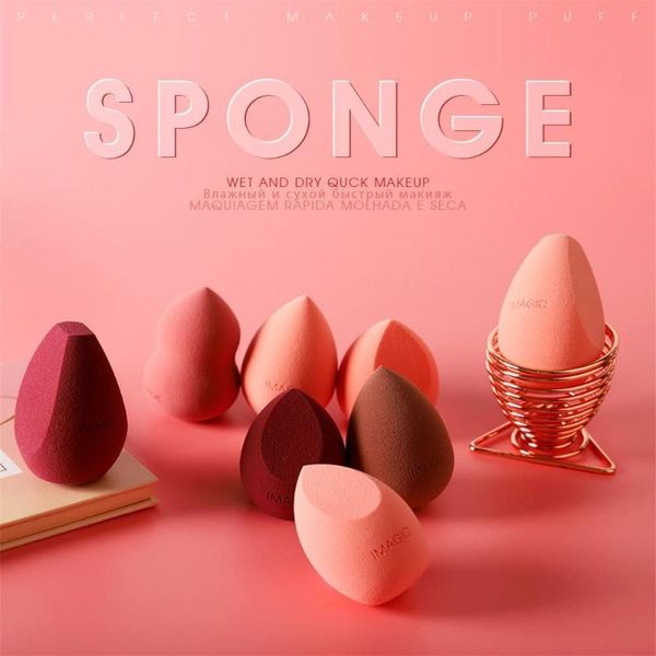 

sponges, applicators & cotton cosmetic puff fashion smooth foundation blender wet & dry dual use makeup sponge powder
