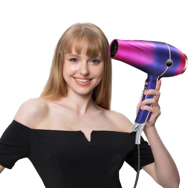 

electric hair brushes high-power professional ceramic salon dryer with diffuser and concentrator negative ionic blow household three gear
