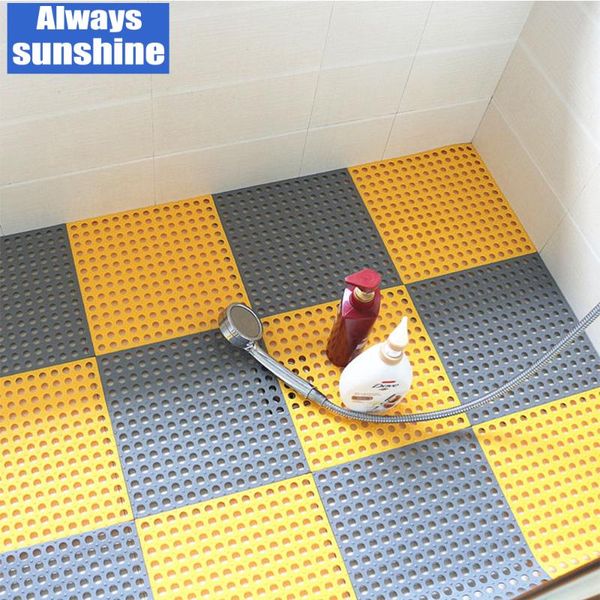 

bathroom anti-slip mat, floor anti-fall toilet cut-out soft foot mat bath mats