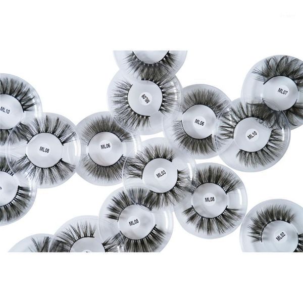 

wholesale mink lashes bulk 3d accessories eyelashes natural individual fluffy1