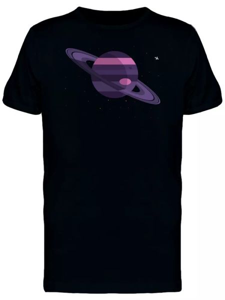 

purple jupiter planet men's tee -image by shutterstock, White;black