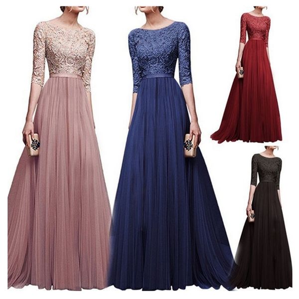 

new autumn and winter chiffon evening dress long skirt, White;black