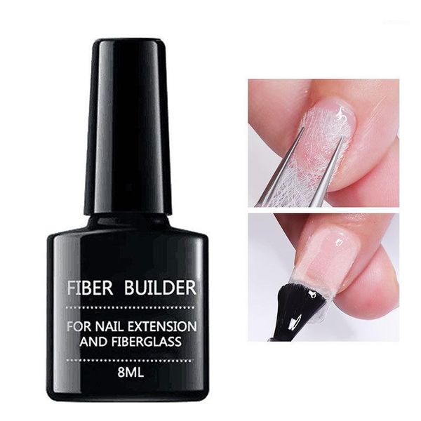 

fiberglass extension nails gel kit -fiberglass nail fiber silk wrap art quick gel1