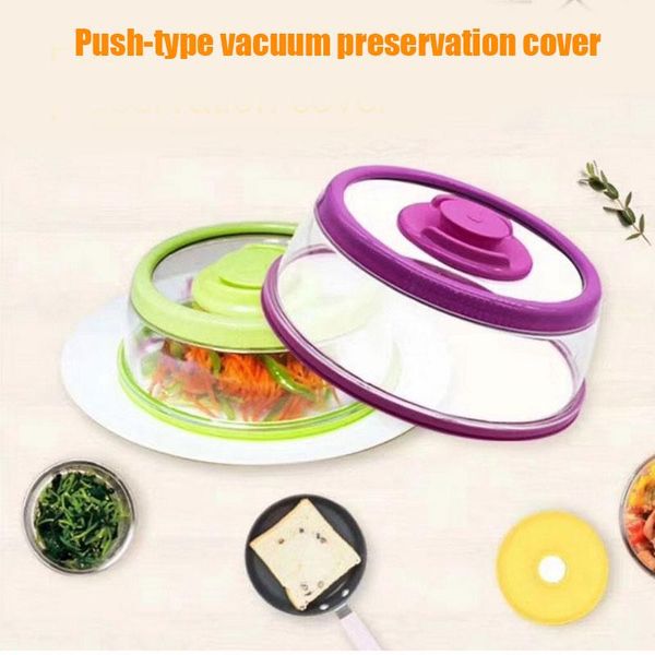 

storage bags vacuum press-type preservation cover for kitchen home k888