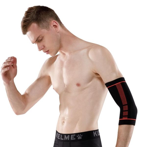 

elbow & knee pads veidoorn fitness gym protective support brace compression sleeve for basketball volleyball sports man woman, Black;gray