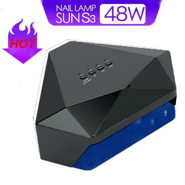 

nail drying lamp uv led diamond manicure sun dryer polish for dryers