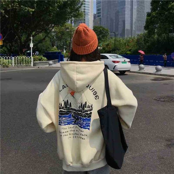 

sweatshirts fat trui long mouw hoodies harajuku woman hoodie hooded for women's clothing, Black