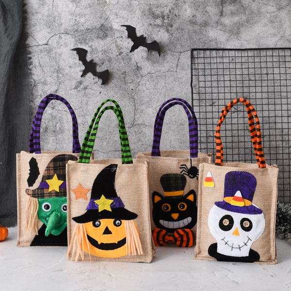 

halloween gift non-woven fabric pumpkin bag magic bag decorations props