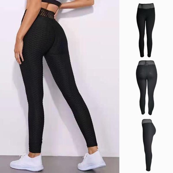 

seamless yoga leggings sport women fitness pants solid high waist elastic gym workout tight sports pant outfit