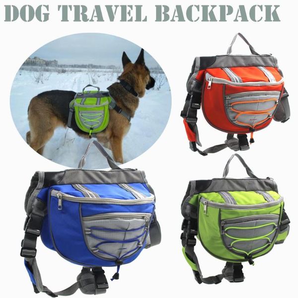 

dog car seat covers travel backpack waterproof adjustable nylon pet saddle bag for large hiking accessories s/m/l