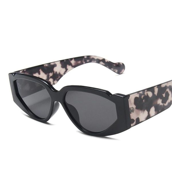 

sunglasses mayten fashion cat eye colorful women retro blue green eyewear shades uv400 men trend leopard marble legs sun glasses, White;black