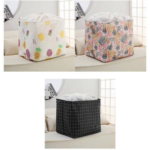 

clothing & wardrobe storage clothes basket with drawstring dust proof toy pouch household lxy9