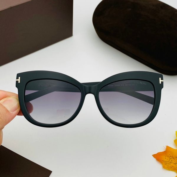 

luxury designer 2021 fashion luxury brand polarized sun men tom sun for women driving square sunglasses tf524 with original case, White;black