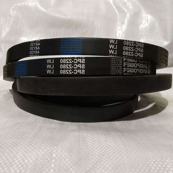 

belt baoerli narrow spc v-belt industrial belt, Black;brown