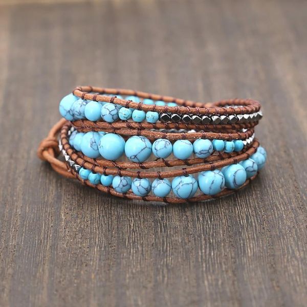 

tennis fashion bracelets for woman men handmade natural stone wristband bracelet couples jewelry leather drop, Golden;silver