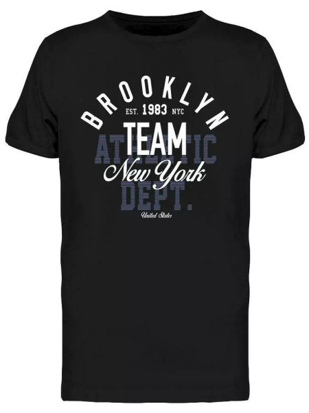 

team brooklyn tee men's -image by shutterstock, White;black