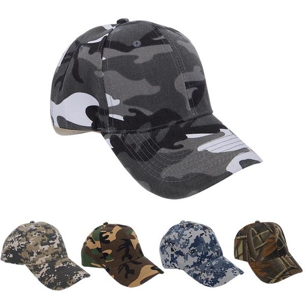 

outdoor hats men camouflage baseball caps tactical cap jungle hunting snapback hat, Black;white