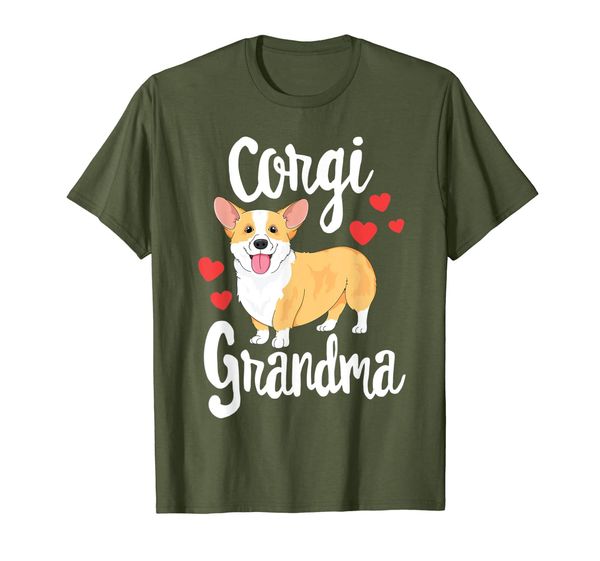 

Corgi T-Shirt Women Girls Puppy Lover Dog Grandma Gift, Mainly pictures