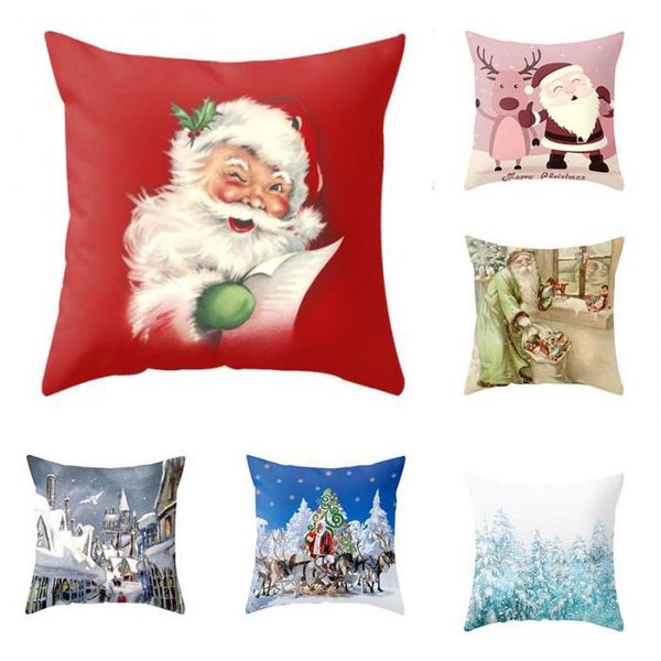 

cushion/decorative pillow interesting case 45x45cm home durable for christmas bedroom fbe3
