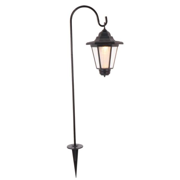 

lawn lamps 1pc courtyard solar light yard landscape garden night (black)