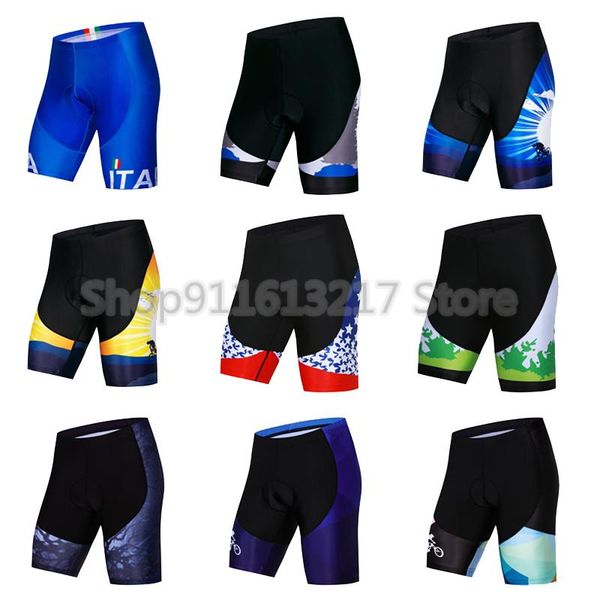 

bike shorts men women cycling bicycle 3d padded riding pro team mtb clothing sports wear ropa ciclismo racing sets, Black;blue