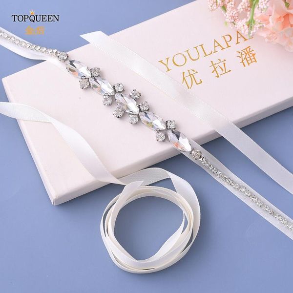 

wedding sashes ueen s386 belts rhinestones diamond bridal thin silver womens belt party for the, White