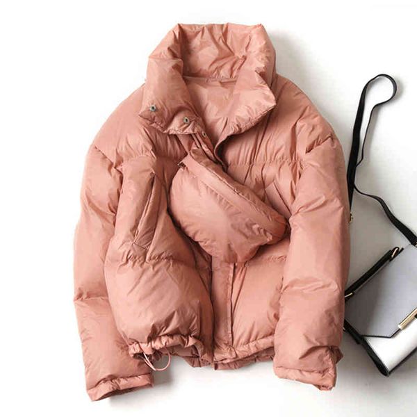 

sedutmo winter warm duck down women's large short et casual autumn coat pocket ed1694, Black;brown
