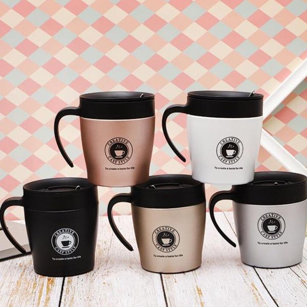 

water bottles creative 300ml 304 stainless steel insulated vacuum coffee mugs flask tea wine mug travel thermal bottle for drop