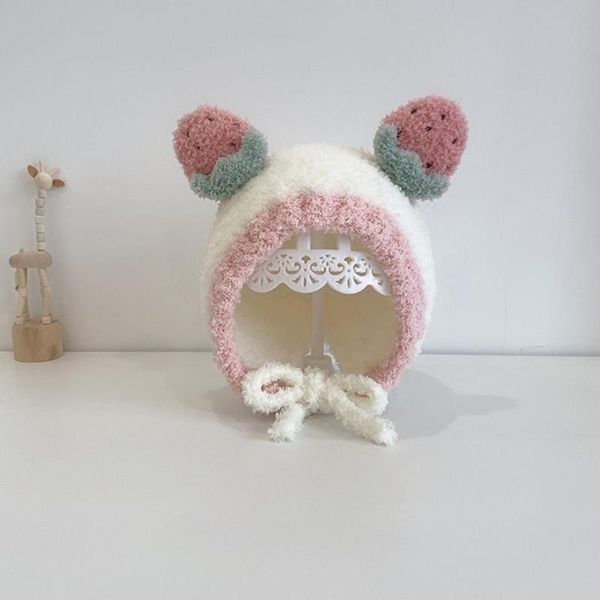 

caps & hats children hat adorable appearance great wear resistant toddler kids cute winter warm cap, Yellow