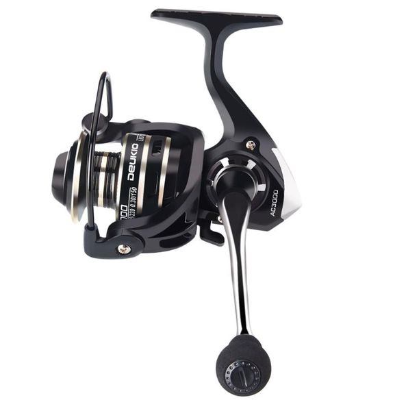 

baitcasting reels deukio fishing max drag 12kg spinning reel for metal spool fish coils feeder carete de pesca