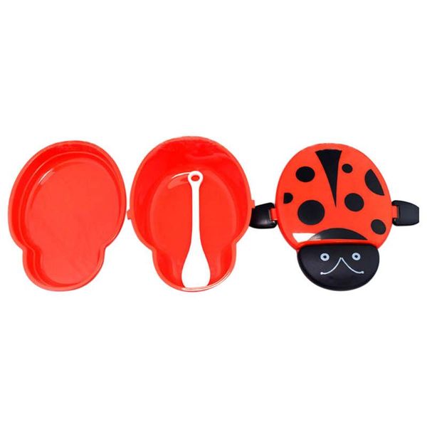 

dinnerware sets ly children lunch box adorable cartoon ladybird 2 layer lunchbox for kids te889