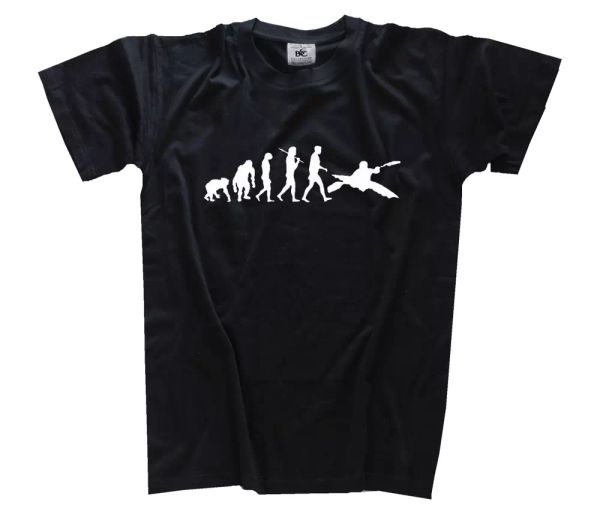 

edizione standard kayak ii kajak evolution t-shirt s-xxxl, White;black