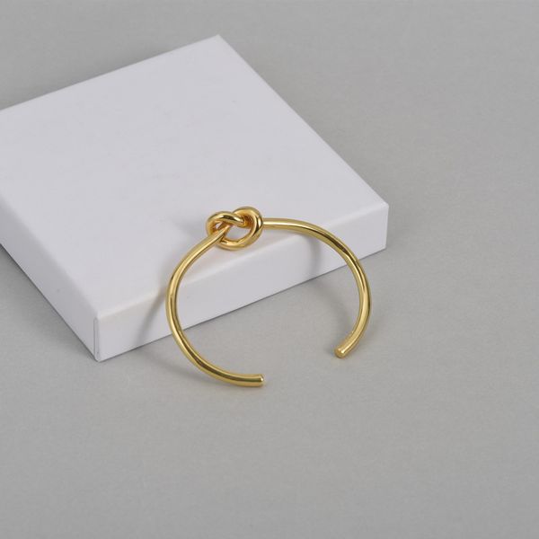 

design jewelry knot open net red with fashionable opening knot bracelet, Black