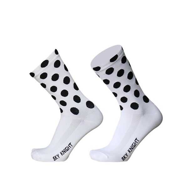 

sports socks outdoor cycling compression stretch breathable bike for men women mtb, Black