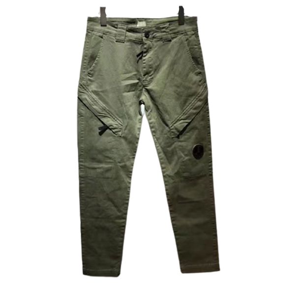

fashionable cargo pants causal sweatpants multi pockets solid trousers, Black