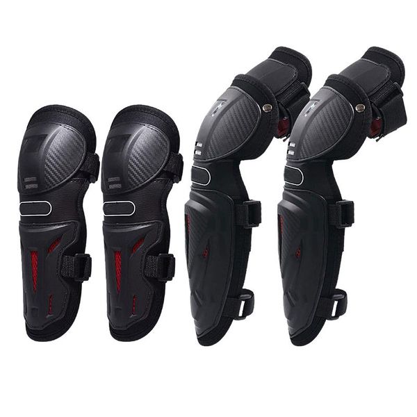 

elbow & knee pads 1 set guards protective for cycling motorcycle bicycle skateboard scooter vs998, Black;gray