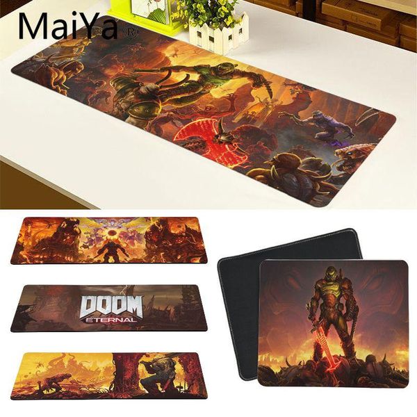 

mouse pads & wrist rests maiya doom eternal comfort mat gaming mousepad large pad keyboards