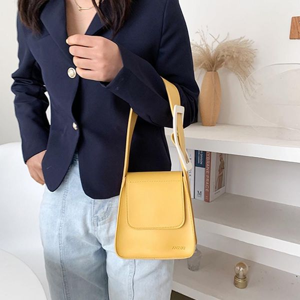 

evening bags simple design handbag for women personality mini pu leather vintage travel underarm bag lady tote