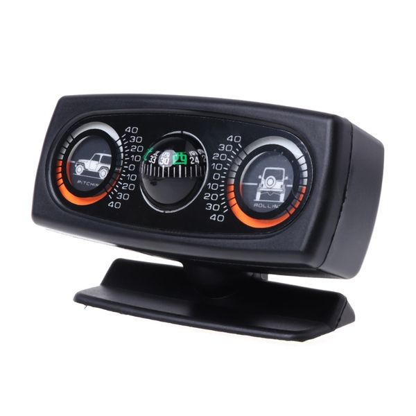 

car-styling 3 in 1 car compass inclinometer angle slope level meter finder gradient balancer drosphipping
