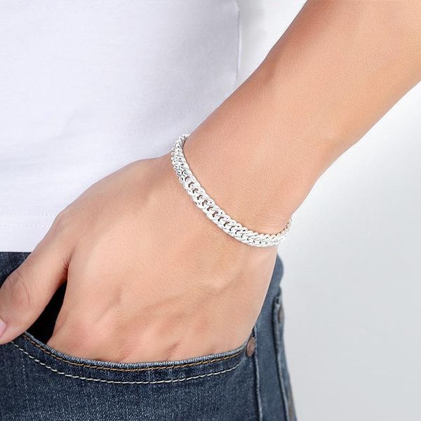 

men domineering fashion personality handmade horsewhip chain link,, Black