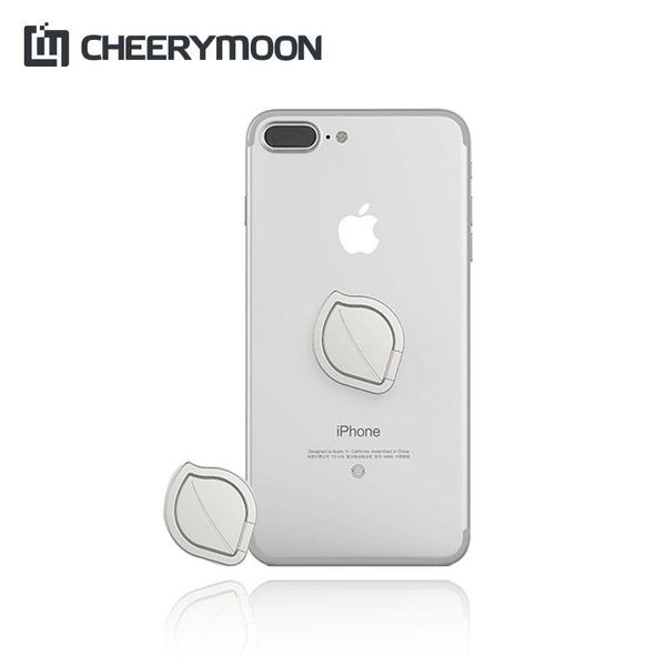

cell phone mounts & holders cheerymoon green leaf holder universal mobile stand metal finger grip for 8 s8 note huawei bracke