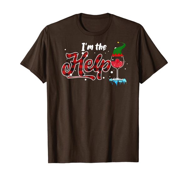 

i'm the help matching t-shirt, White;black