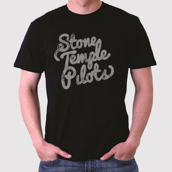 

new stone temple pilots smoke logo men's black t-shirt size s to 3xl, White;black
