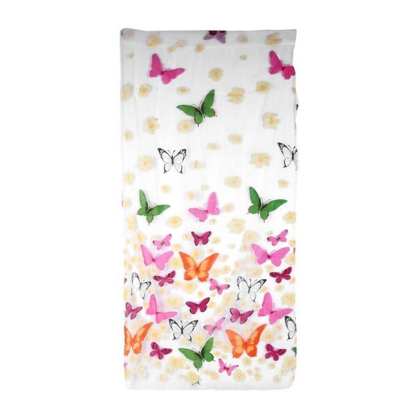 

romantic butterfly transparent curtains tulle 1x2m for casement and door printed window curtain sheer voile & drapes