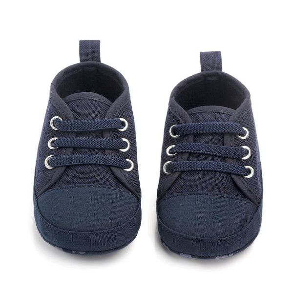 

first walkers spring autumn canvas solid color soft sole baby boys girls infant crib shoes casual 11cm 12cm 13cm