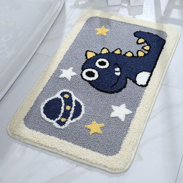 

bath mats non slip mat cartoon absorbent entrance doormat for hallway kitchen machine washable quick dry