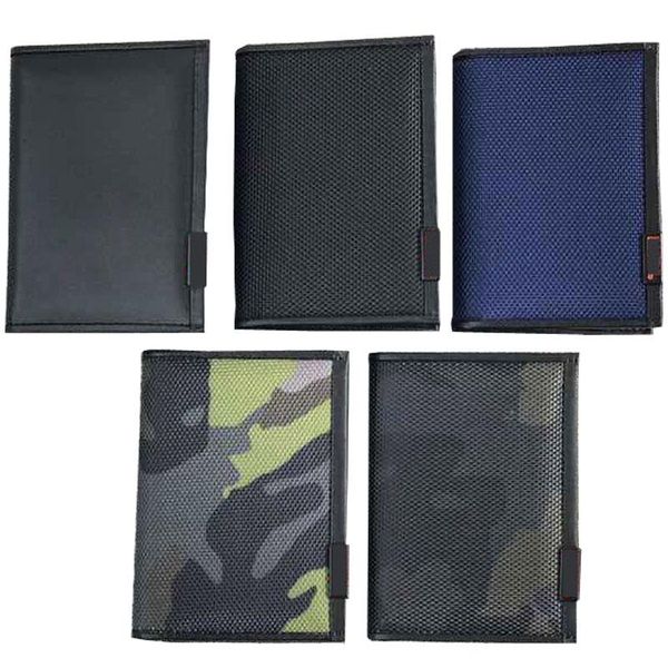 

brand 100% genuine leather men wallets premium product real cowhide for man short nylon walet portefeuille homme, Red;black