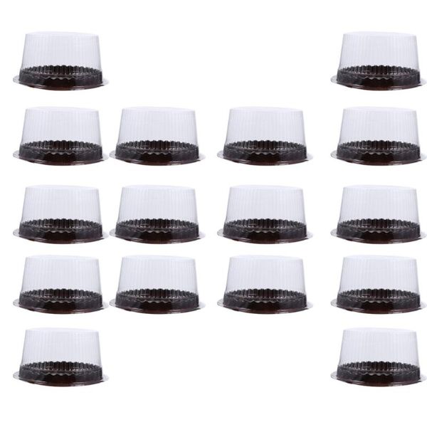

gift wrap 100 pcs cake boxes packaging transparent storage cases